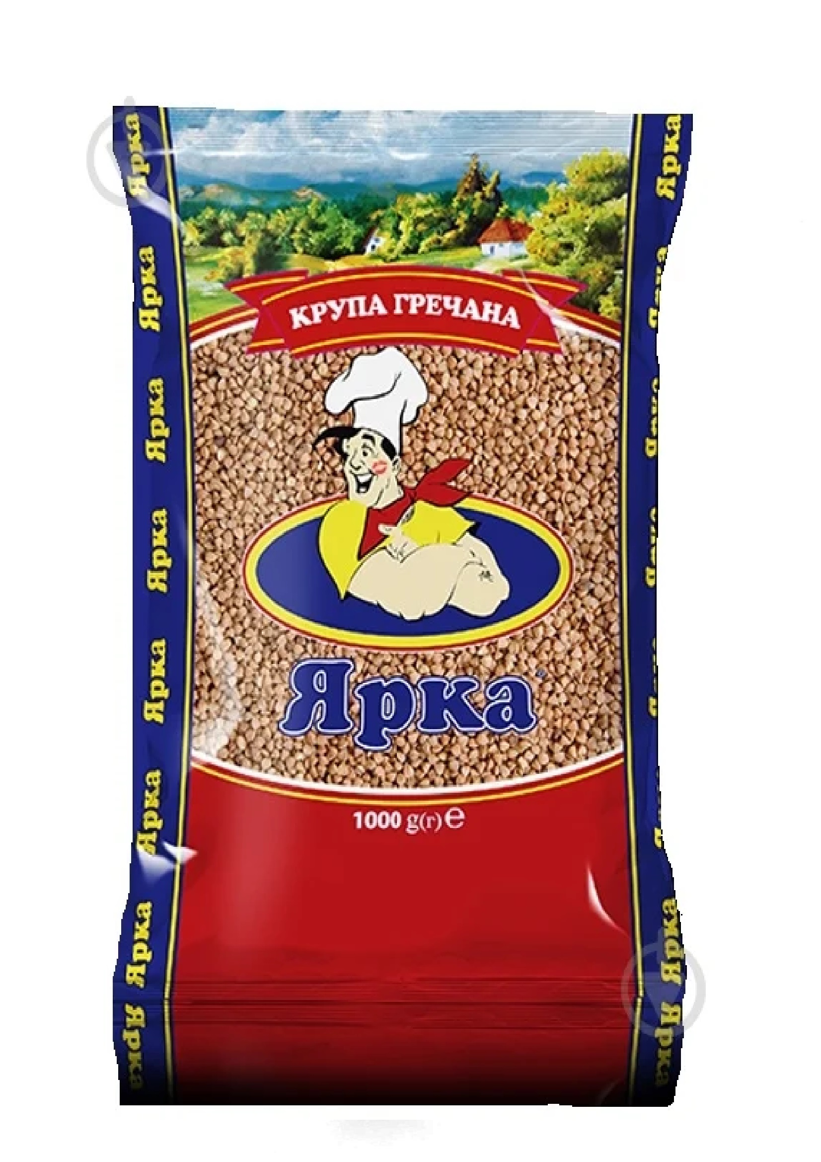 Крупа Гречана 1 кг ТМ "Ярка"